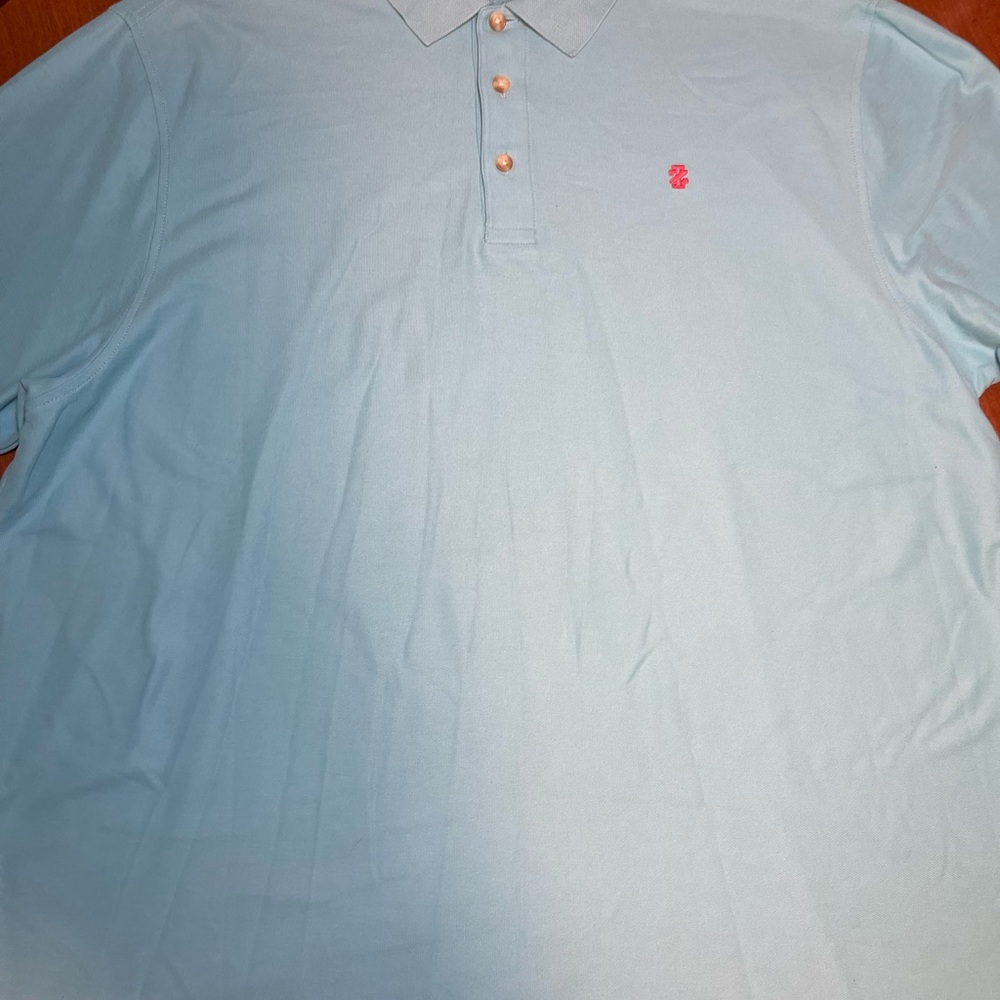 Teal Izod polo shirt size 3XLT